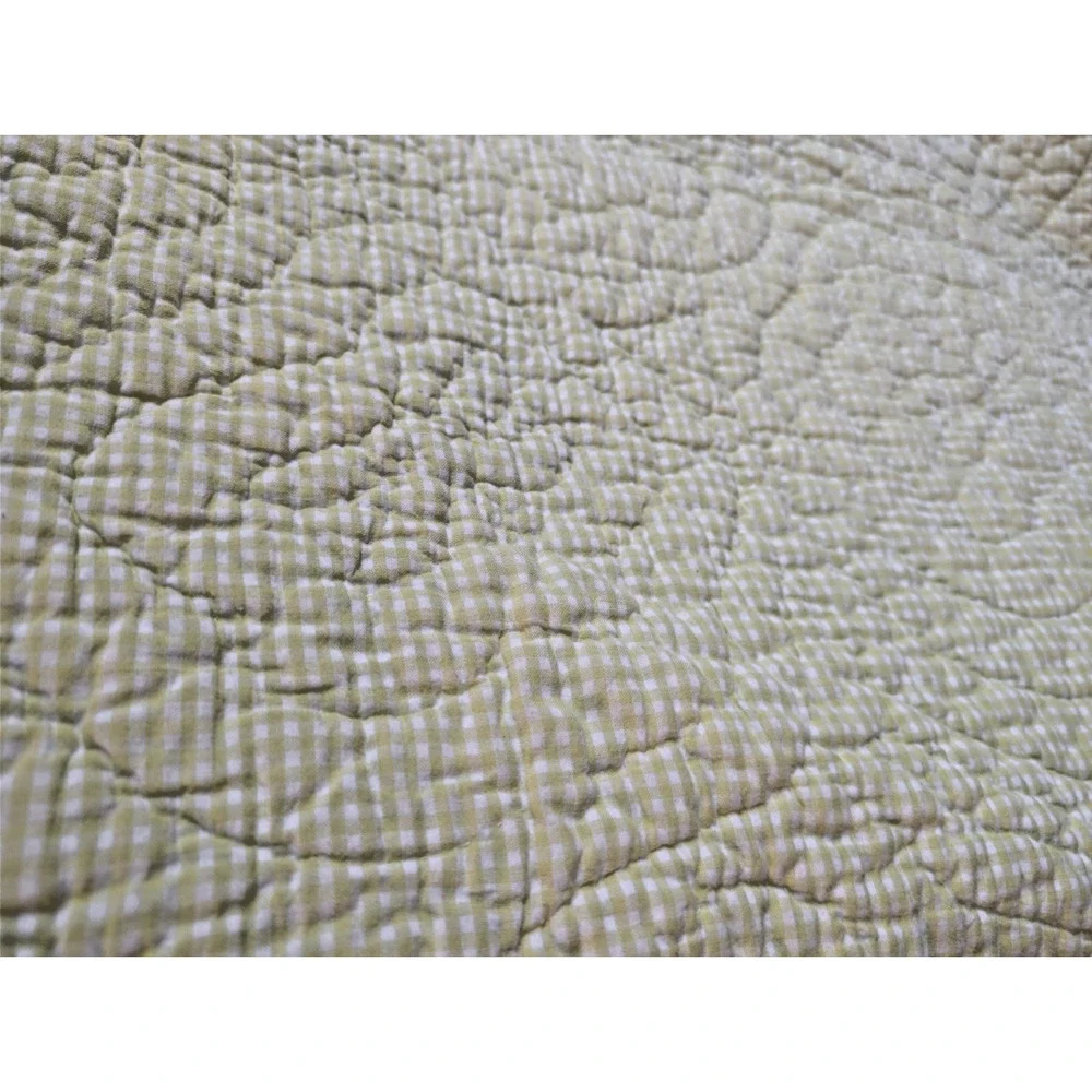 Dragonflies Baby Quilt White Lavender Blue & Green 42 x 51